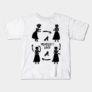 Wednesday´s dance Kids T-Shirt